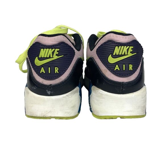 Nike Air Max 90 -Women's Sz 10 -Dark Raisin Cyber -Colorblock Sneaker CV8819-500 - Picture 3 of 12